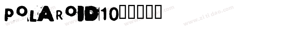 POLAROID字体转换