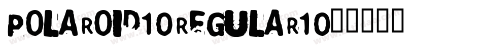Polaroid-Regular字体转换