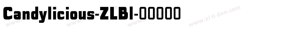 Candylicious-ZLBl字体转换