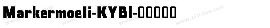MarkermoeIi-KYBl字体转换