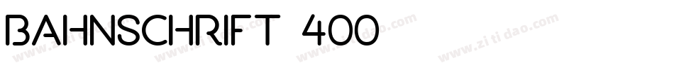 Bahnschrift_400字体转换
