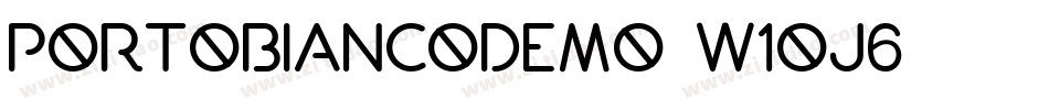 PortoBiancoDemo-w1oj6字体转换