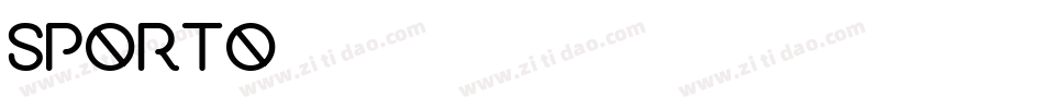 Sporto字体转换