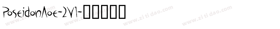 PoseidonAoe-2Vl字体转换