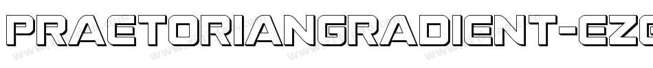 PraetorianGradient-ezGe字体转换