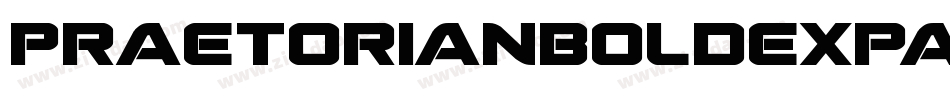 PraetorianBoldExpanded-Pg5B字体转换
