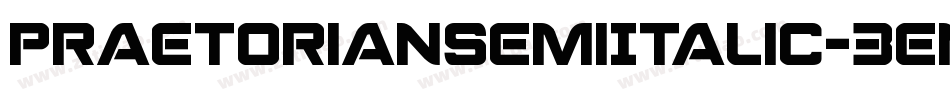 PraetorianSemiItalic-3EnX字体转换 PraetorianSemiItalic-3EnX字体转换