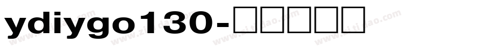 ydiygo130字体转换