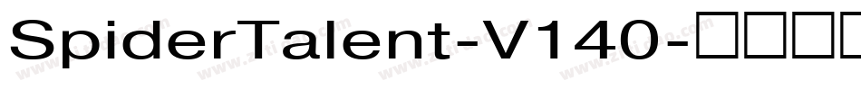SpiderTalent-V140字体转换