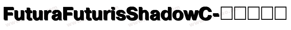 FuturaFuturisShadowC字体转换