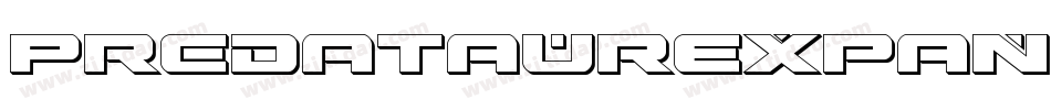 PredataurExpandedItalic-3Ed8字体转换