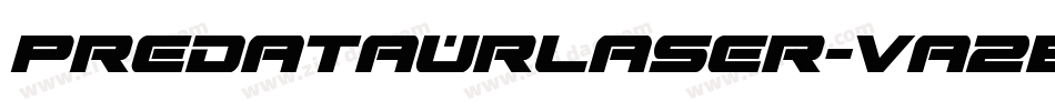 PredataurLaser-Va2B字体转换