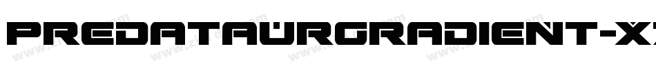 PredataurGradient-xz6q字体转换