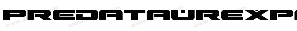 PredataurExpanded-Z3mz字体转换