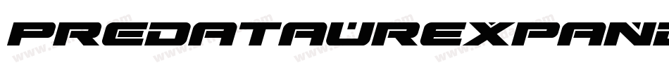 PredataurExpandedItalic-3Ed8字体转换