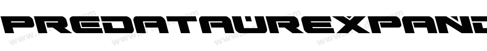 PredataurExpandedItalic-3Ed8字体转换