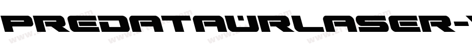 PredataurLaser-Va2B字体转换