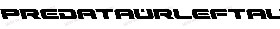PredataurLeftalic-G2Vg字体转换