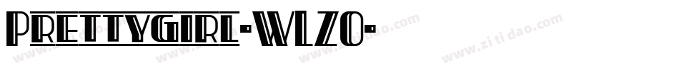 Prettygirl-WLZO字体转换