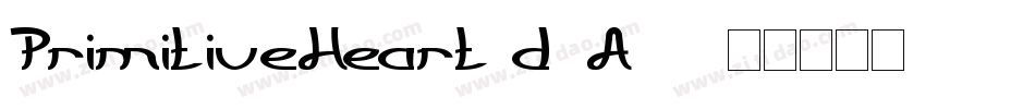 PrimitiveHeart-d9A97字体转换