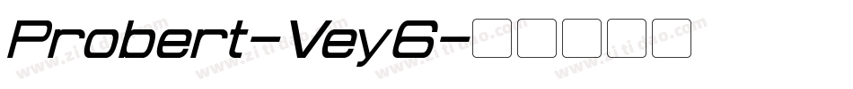 Probert-Vey6字体转换