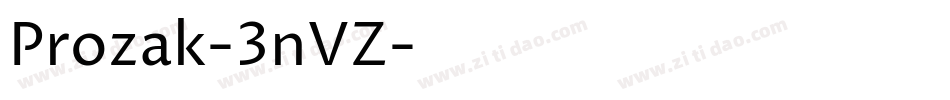 Prozak-3nVZ字体转换