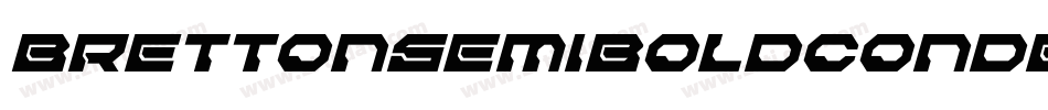 BrettonSemiBoldCondensItal-qGYq字体转换