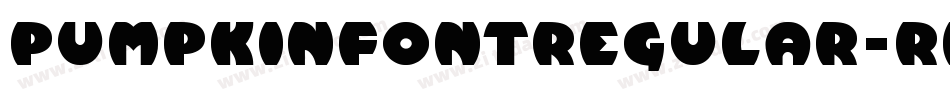 PumpkinFontRegular-rDaK字体转换