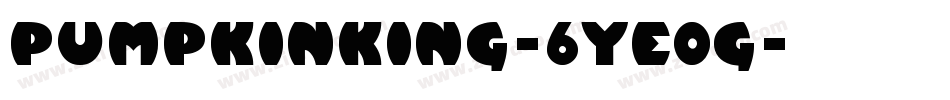 PumpkinKing-6Ye0g字体转换
