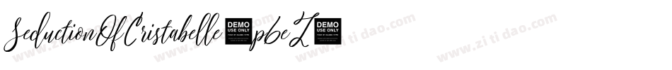 SeductionOfCristabelle-p6eZ字体转换