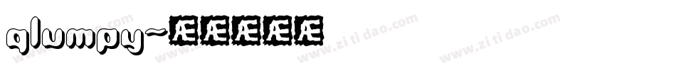 qlumpy字体转换