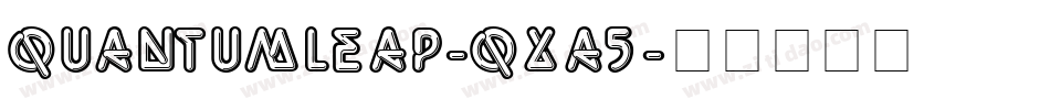 QuantumLeap-qxa5字体转换