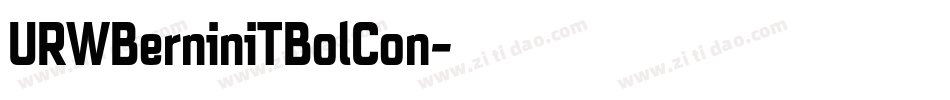URWBerniniTBolCon字体转换
