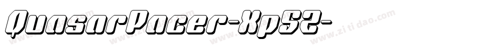 QuasarPacer-Xp5Z字体转换