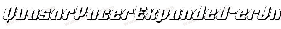 QuasarPacerExpanded-erJn字体转换 QuasarPacerExpanded-erJn字体转换