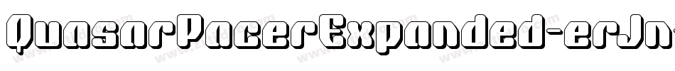QuasarPacerExpanded-erJn字体转换 QuasarPacerExpanded-erJn字体转换