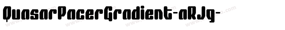 QuasarPacerGradient-aRJg字体转换