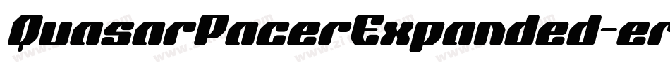 QuasarPacerExpanded-erJn字体转换 QuasarPacerExpanded-erJn字体转换