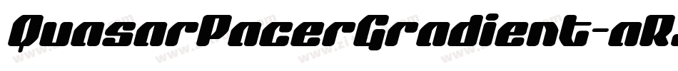 QuasarPacerGradient-aRJg字体转换