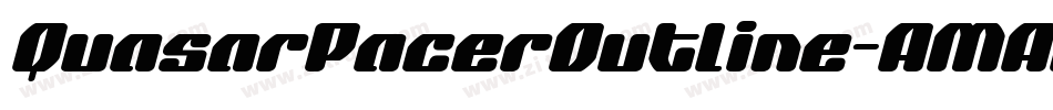 QuasarPacerOutline-AMAA字体转换
