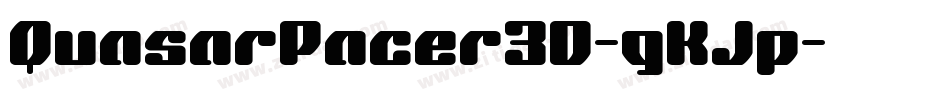 QuasarPacer3D-gKJp字体转换