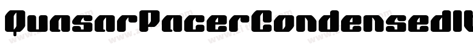 QuasarPacerCondensedItalic-0Z6G字体转换