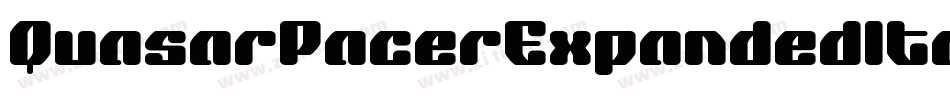 QuasarPacerExpandedItalic-Wx5O字体转换 QuasarPacerExpandedItalic-Wx5O字体转换