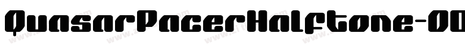 QuasarPacerHalftone-O05p字体转换