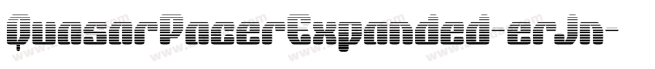 QuasarPacerExpanded-erJn字体转换 QuasarPacerExpanded-erJn字体转换