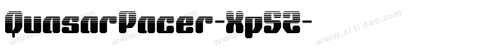 QuasarPacer-Xp5Z字体转换