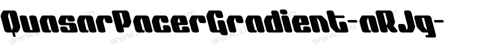 QuasarPacerGradient-aRJg字体转换