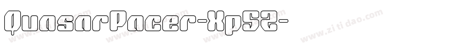 QuasarPacer-Xp5Z字体转换