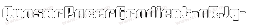 QuasarPacerGradient-aRJg字体转换