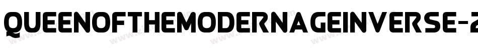 QueenOfTheModernAgeInverse-2O7el字体转换